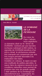 Mobile Screenshot of domaine-peyrouse.com
